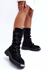 Bootie Step in style, black M1087607 цена и информация | Женские сапоги | pigu.lt