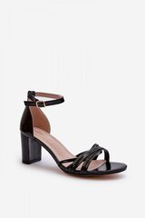 Basutės moterims Step In Style M1129705, juodos kaina ir informacija | Basutės moterims | pigu.lt