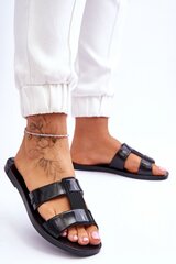 Flip-flops Step in style, black M1052147 цена и информация | Женские тапочки | pigu.lt