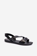 Sandals Step in style, black M1139749 цена и информация | Женские босоножки | pigu.lt