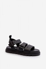 Sandals Step in style, black M1130628 цена и информация | Женские босоножки | pigu.lt