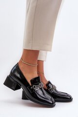 Heel pumps Step in style, black M1080030 цена и информация | Женские туфли | pigu.lt