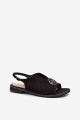 Sandals Step in style, black M1137798 цена и информация | Женские босоножки  | pigu.lt