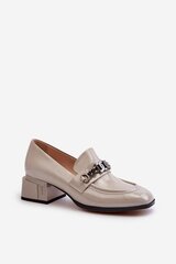 Heel pumps Step in style, grey M1133651 цена и информация | Женские туфли | pigu.lt