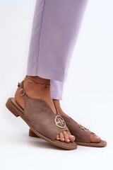 Sandals Step in style, brown M1137804 цена и информация | Босоножки женские | pigu.lt