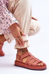 Sandals Step in style, pink M1052119 цена и информация | Босоножки женские | pigu.lt