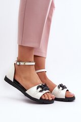 Sandals Step in style, white M1140283 цена и информация | Женские босоножки | pigu.lt