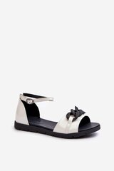 Sandals Step in style, white M1140283 цена и информация | Женские босоножки | pigu.lt