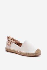 Espadrilės moterims Step In Style, balti kaina ir informacija | Bateliai moterims | pigu.lt