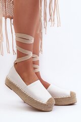 Espadrille Step in style, white M1140411 цена и информация | Женские туфли | pigu.lt