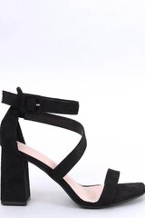 Heel sandals Inello, black M1141456 цена и информация | Женские босоножки | pigu.lt