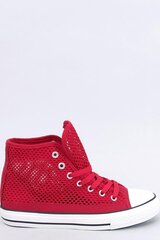 Laisvalaikio batai moterims Inello M1141128, raudoni kaina ir informacija | Sportiniai bateliai, kedai moterims | pigu.lt