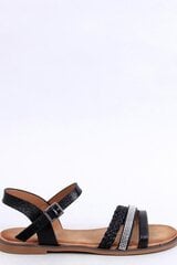 Sandals Inello, black M1141687 цена и информация | Женские босоножки | pigu.lt