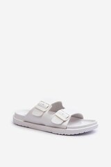 Flip-flops Step in style, white M1142012 цена и информация | Женские тапочки | pigu.lt