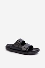 Flip-flops Step in style, black M1142024 цена и информация | Женские тапочки | pigu.lt