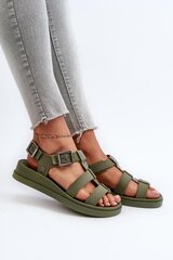 Sandals Step in style, green M1142913 цена и информация | Женские босоножки | pigu.lt