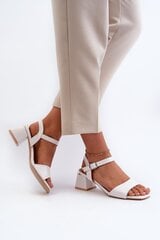 Sandals Step in style, white M1142962 цена и информация | Женские босоножки | pigu.lt