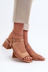 Sandals Step in style, brown M1142968 цена и информация | Женские босоножки | pigu.lt