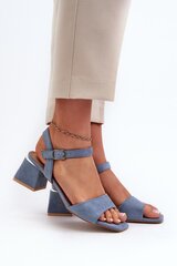 Sandals Step in style, blue M1142980 цена и информация | Женские босоножки | pigu.lt