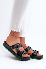 Flip-flops Step in style, black M1143264 цена и информация | Женские тапочки | pigu.lt