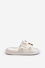 Flip-flops Step in style, white M1143256 цена и информация | Женские тапочки | pigu.lt