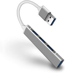 USB 3.0 šakotuvas, 4 prievadų USB šakotuvas kaina ir informacija | Adapteriai, USB šakotuvai | pigu.lt