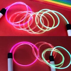 Šuolių virvės su LED apšvietimu, įvairių spalvų kaina ir informacija | Šokdynės | pigu.lt