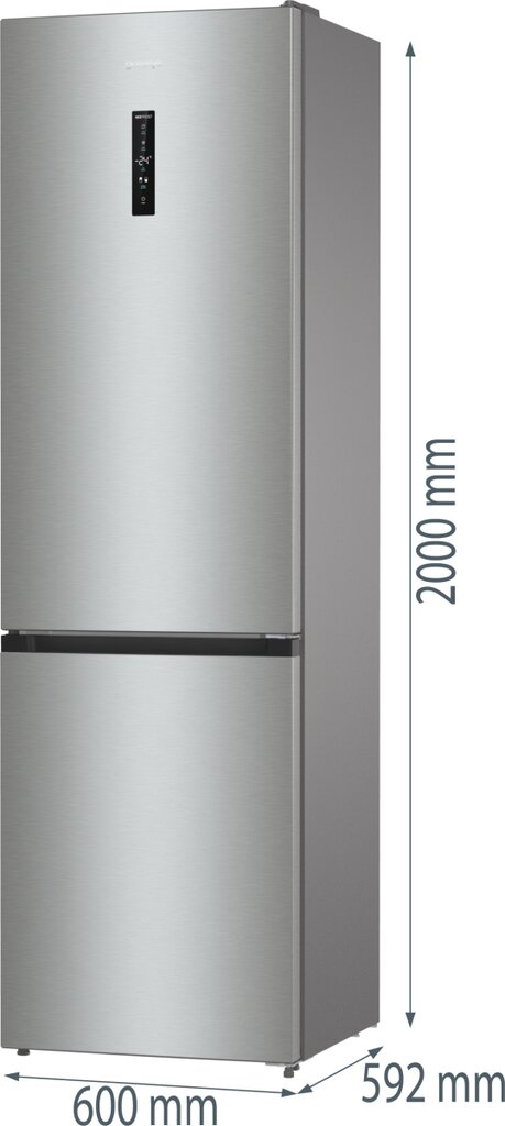 Gorenje NRK620DA2XL4 kaina ir informacija | Šaldytuvai | pigu.lt