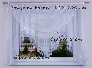 Klasikinė galile užuolaida 400 cm x 180 kaina ir informacija | Užuolaidos | pigu.lt