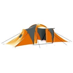 Palapinė vidaXL, oranžinė цена и информация | Палатки | pigu.lt