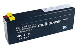 Akumuliatorius Multipower MP2.4-12C, 12 V kaina ir informacija | Akumuliatoriai | pigu.lt