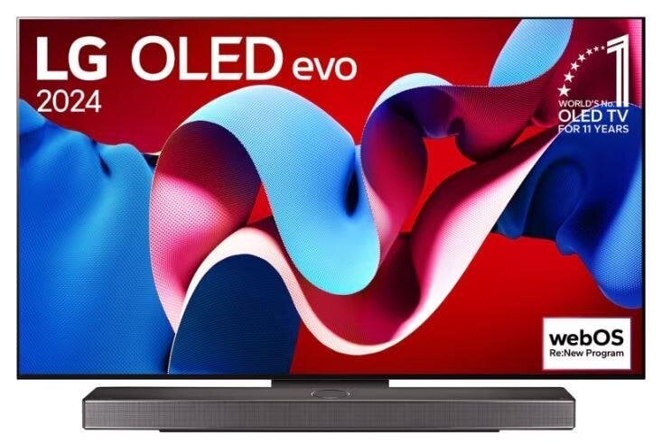 LG OLED55C41LA цена и информация | Televizoriai | pigu.lt