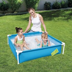 Baseinas Bestway My First Frame Pool, 122x122x30,5cm kaina ir informacija | Baseinai | pigu.lt