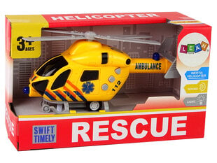 Greitosios pagalbos gelbėjimo sraigtasparnis su garso ir šviesos efektais kaina ir informacija | Žaislai berniukams | pigu.lt