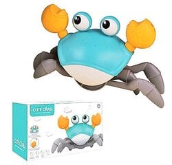 Vaikštantis ir plūduriuojantis vandenyje krabas MalPlay Cute Crab kaina ir informacija | Žaislai kūdikiams | pigu.lt