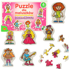 Vaikiška dėlionė, 6 vnt. kaina ir informacija | Dėlionės (puzzle) | pigu.lt