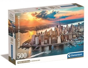 Dėlionė New York Clementoni, 500 d. kaina ir informacija | Dėlionės (puzzle) | pigu.lt