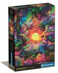 Dėlionė Clementoni Compact JungleSun 35530, 500 dalių kaina ir informacija | Dėlionės (puzzle) | pigu.lt