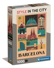 Delionė Barcelona Clementoni, 1000 d. kaina ir informacija | Dėlionės (puzzle) | pigu.lt