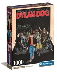 Dėlionė Clementoni Compact Dylan Dog 39818, 1000 dalių kaina ir informacija | Dėlionės (puzzle) | pigu.lt