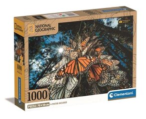 Dėlionė Clementoni Compact National Geographic 39732, 1000 dalių цена и информация | Пазлы | pigu.lt