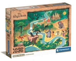 Dėlionė Clementoni Compact The Hungle 39813, 1000 dalių kaina ir informacija | Dėlionės (puzzle) | pigu.lt