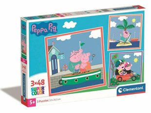 Dėlionė kiaulė Peppa Clementoni, 144 d. kaina ir informacija | Dėlionės (puzzle) | pigu.lt