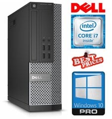 DELL 7020 SFF i7-4790 16GB 120SSD WIN10Pro [refurbished] цена и информация | Стационарные компьютеры | pigu.lt