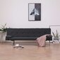 Sofa-lova su dviem pagalvėm, pilka цена и информация | Sofos | pigu.lt