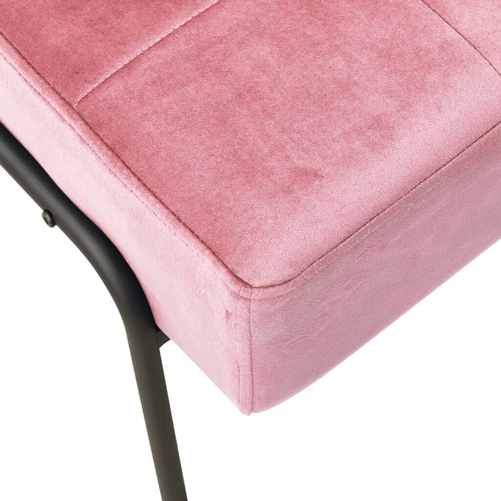 Poilsio kėdė, 65x79x87cm, rožinės spalvos kaina ir informacija | Svetainės foteliai | pigu.lt