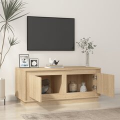 Kavos staliukas vidaXL 102x50x44cm, ruda цена и информация | Журнальные столики | pigu.lt