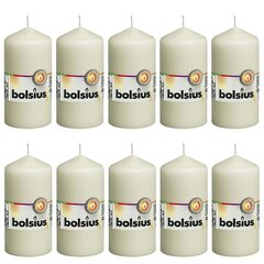 Свечи Bolsius, 10 шт. цена и информация | Подсвечники, свечи | pigu.lt