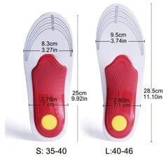 Rivex ortopediniai batų vidpadžiai plokščiapadžiams kaina ir informacija | Drabužių ir avalynės priežiūros priemonės | pigu.lt