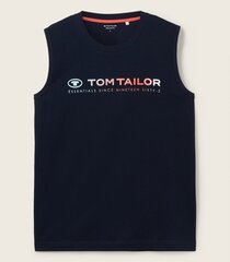 Мужская майка Tom Tailor 1041866*10668, тёмно-синяя, 4067672500258 цена и информация | Мужские футболки | pigu.lt